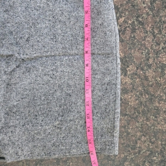 Vintage y2k Old Navy zip up Grey skirt size 6 - Picture 6 of 7